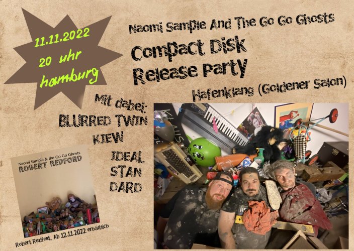 Foto - Event - Naomi Sample And The Go Go Ghosts + Special guests: Blurred Twin, KiEw, Ideal Standard