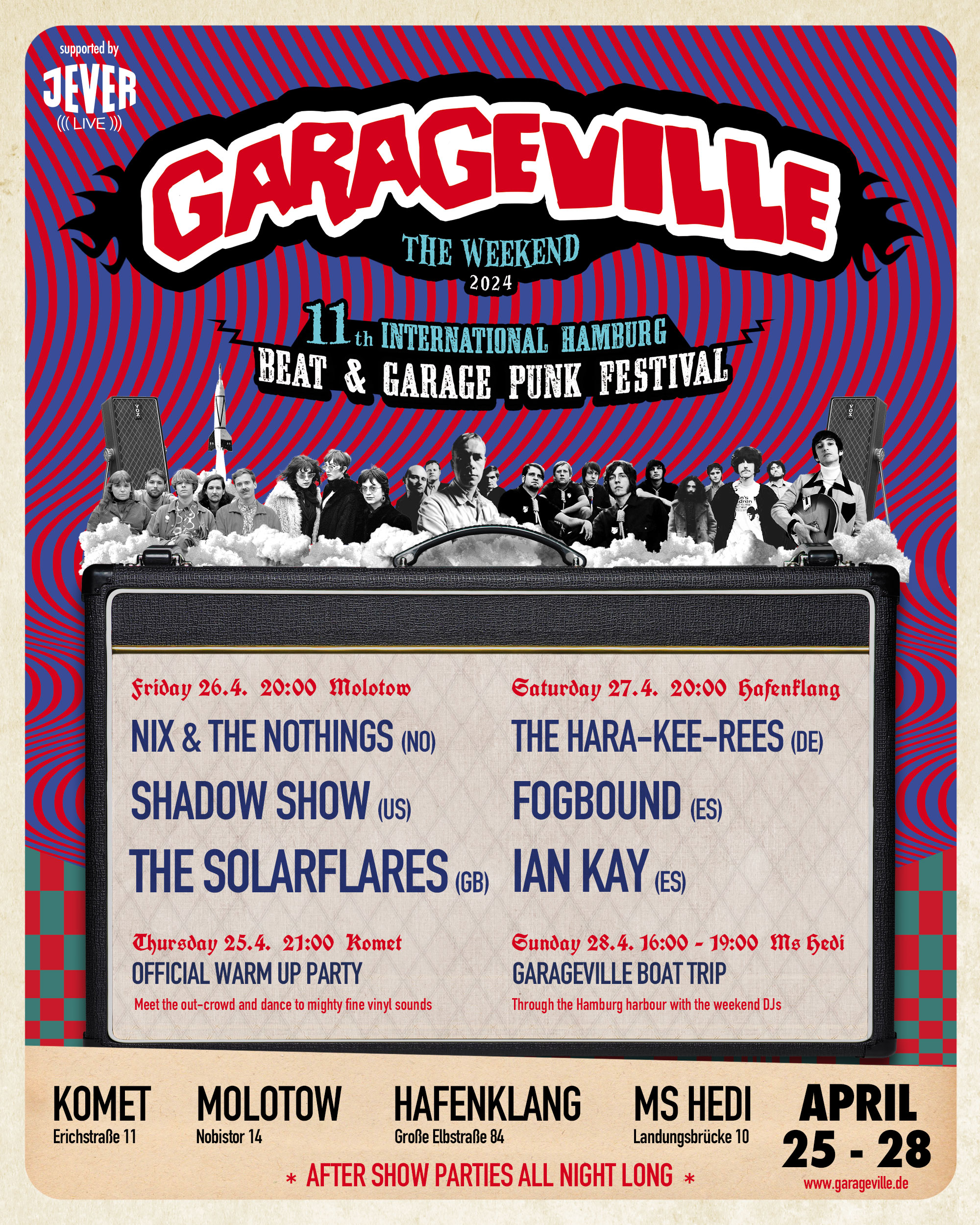 Foto - Event - Sold out - Ausverkauft! GARAGEVILLE - THE WEEKEND - 2024