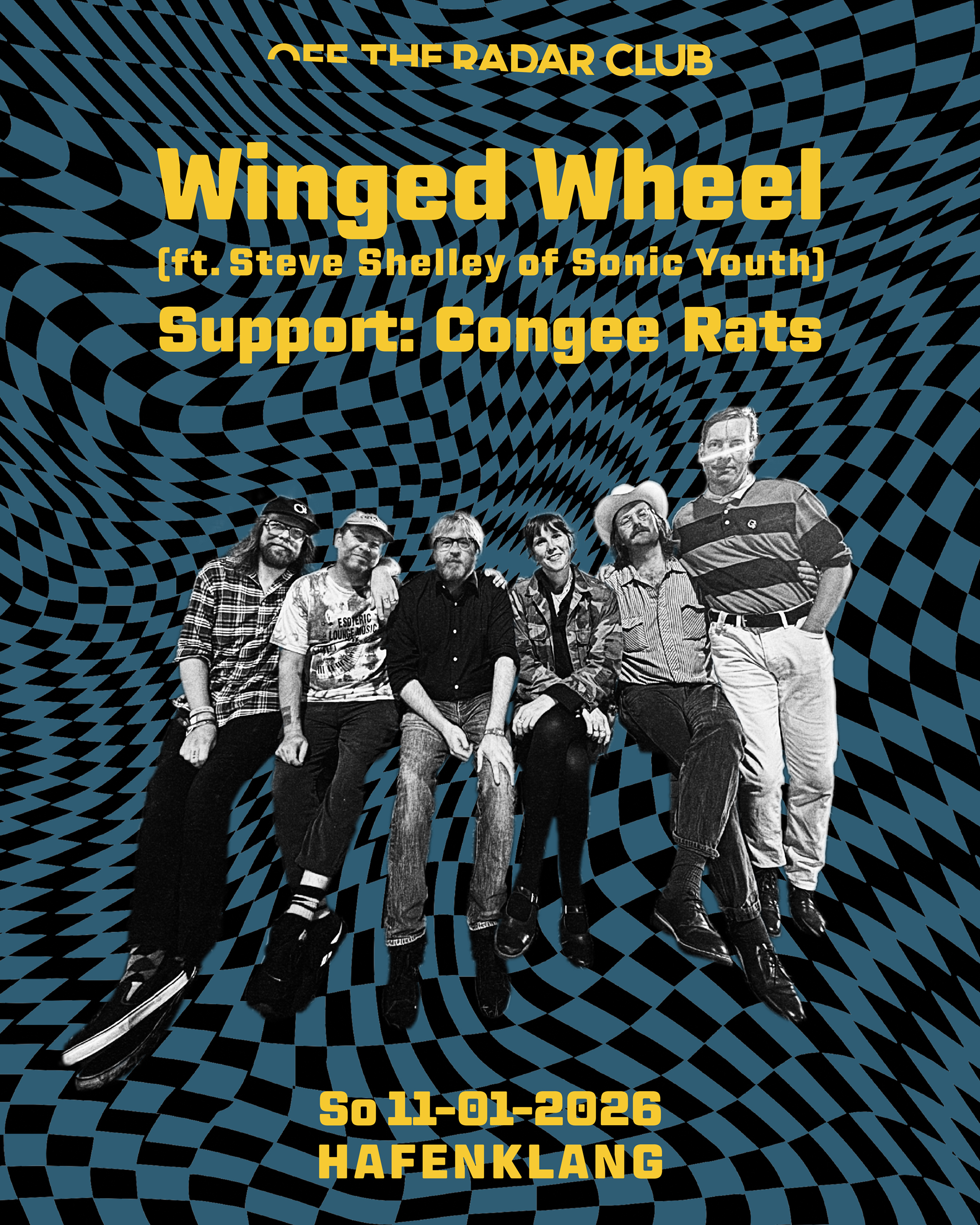 Foto - Event - ***OFF THE RADAR CLUB***
Winged Wheel (ft. Steve Shelley of Sonic Youth)
Support: Congee Rats (HH)