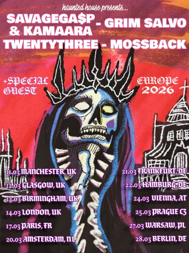 Foto - Event - Haunted House Presents: 
Savage Ga$p & KAMAARA + Grim Salvo